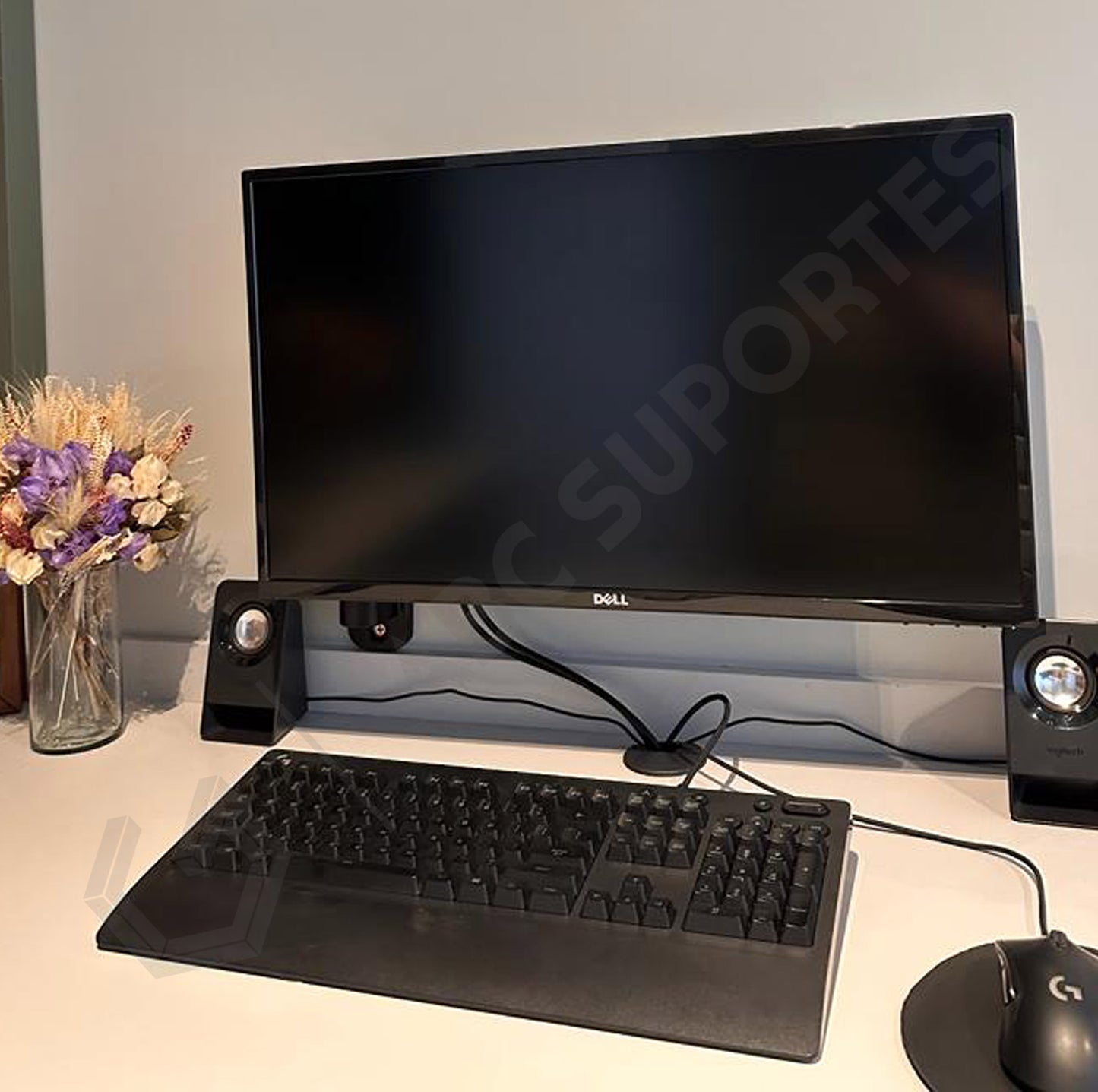 Suporte Adaptador para Monitor Dell Sem Furação Vesa - SE2717H SE2717HX SE2717HR