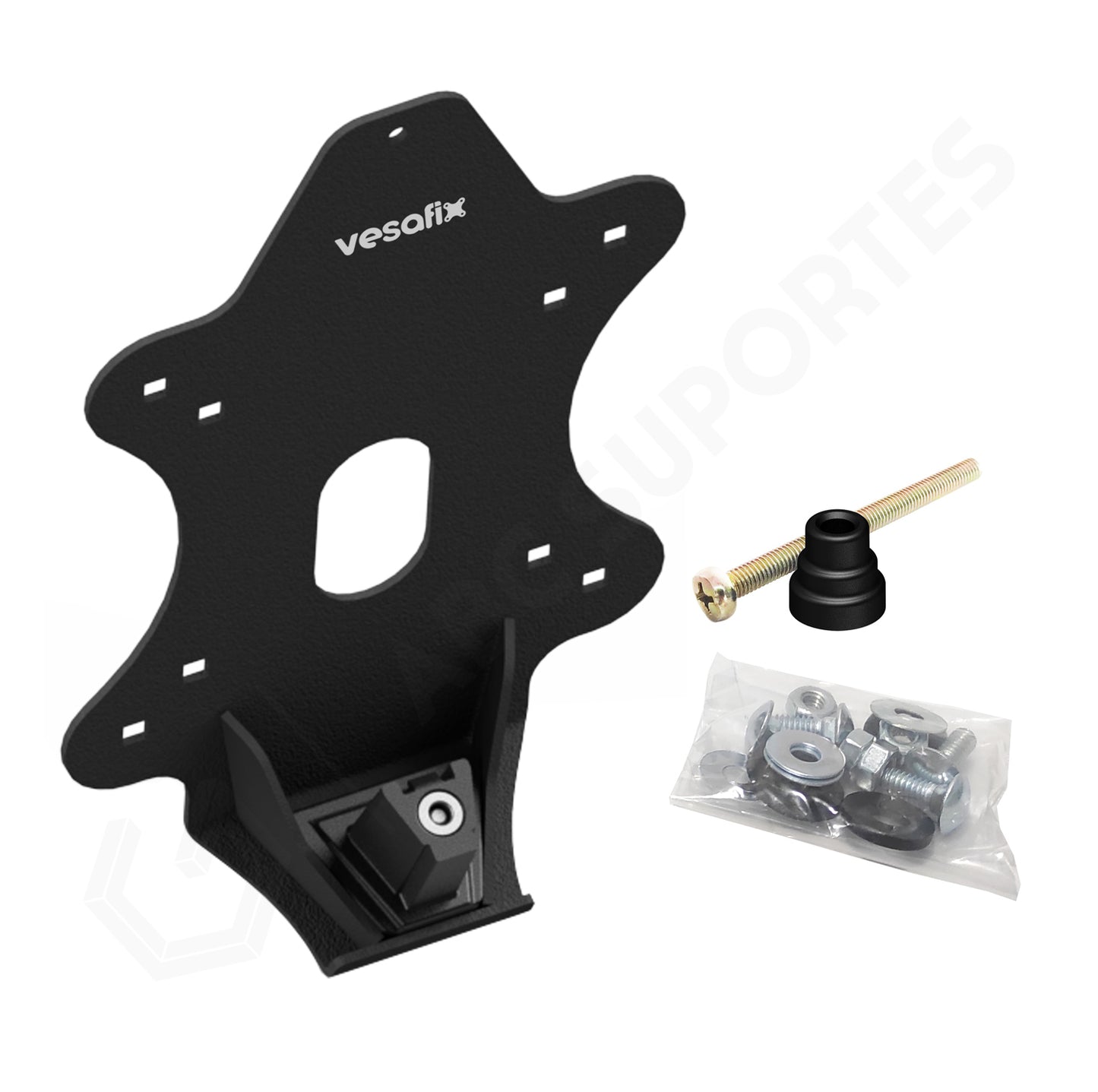 Adaptador Vesa Monitor Curvo Samsung CRG50 S/ Furação Vesa