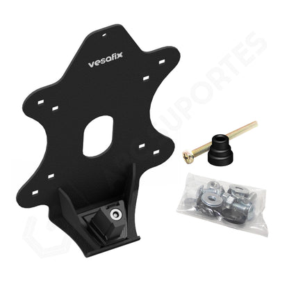 Adaptador Vesa Monitor Curvo Samsung CRG50 S/ Furação Vesa
