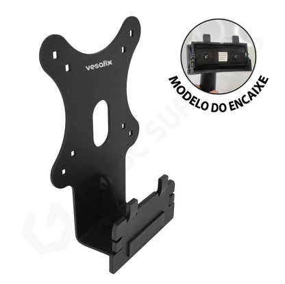 Adaptador Vesa Monitor Curvo Samsung CT550 S/ Furação Vesa