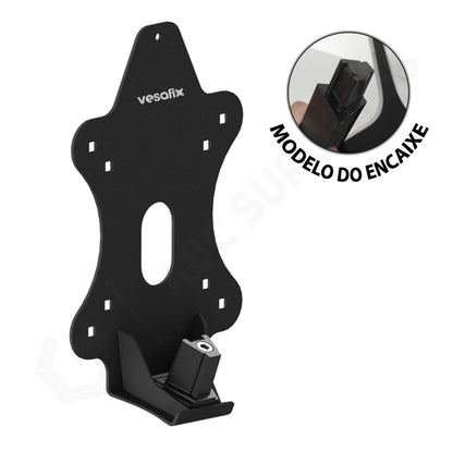 Adaptador Vesa Monitor Curvo Samsung CRG50 S/ Furação Vesa
