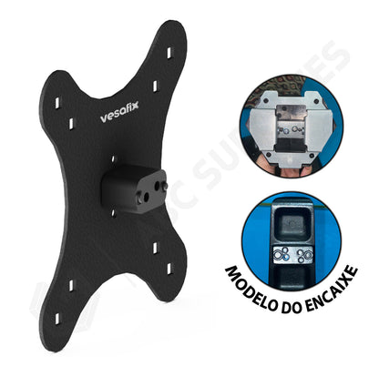 Adaptador Vesa Monitor HUSKY STORM HGMT001 Sem Furação Vesa