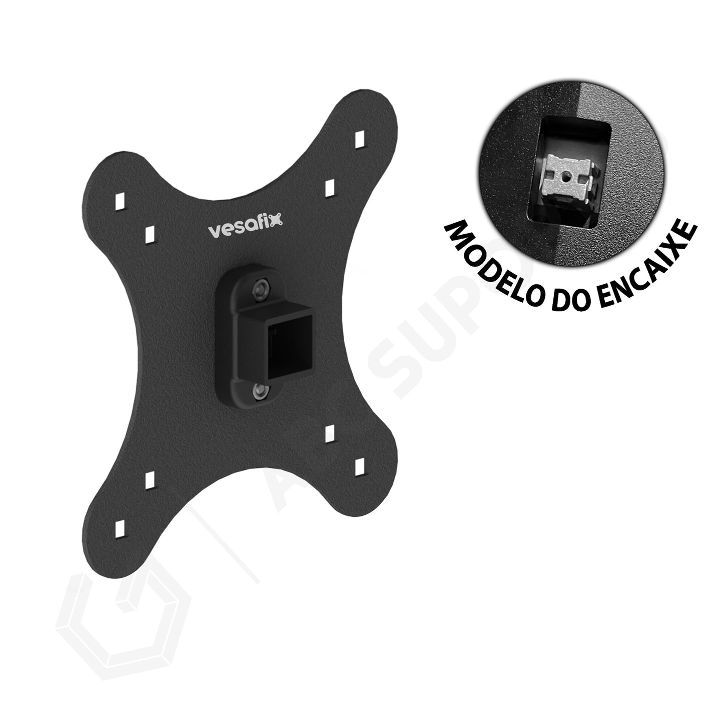 Adaptador Vesa Monitor Primetek A3L1M Sem Furação Vesa