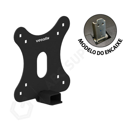 Suporte Adaptador Vesa para Monitor AOC 24B1H 24B1W sem Furação Vesa